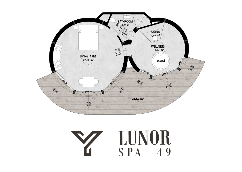 LUNOR SPA 49 — alaprajz